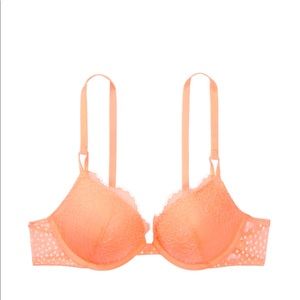 Sexy Tee Lace & Sheer Mesh Push-up Bra